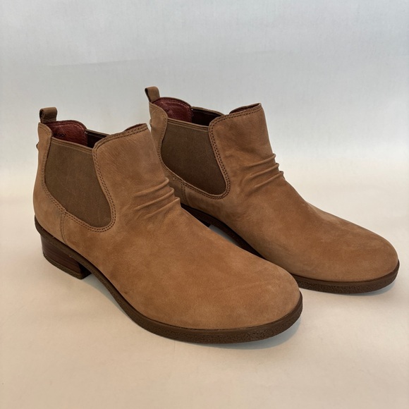 Dansko womens Brown Bea Leather suede casual ankle boots